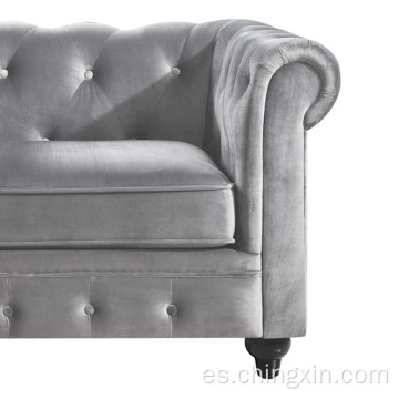 Sofá de silla de brazo de Chesterfield Muebles al por mayor